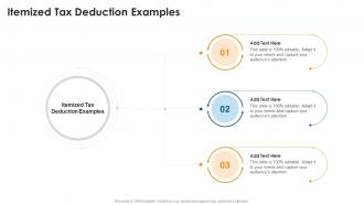 Itemized Tax Deduction Examples In Powerpoint And Google Slides Cpb
