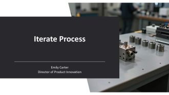 Iterate Process PPT Template VA