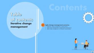 Iterative Change Management Powerpoint Presentation Slides CM CD V Adaptable Best