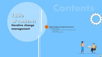 Iterative Change Management Powerpoint Presentation Slides CM CD V Informative Good