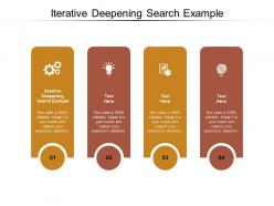 Iterative deepening search example ppt powerpoint presentation file gallery cpb