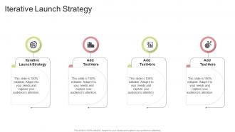 Iterative Launch Strategy In Powerpoint And Google Slides Cpb
