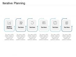 Iterative planning ppt powerpoint presentation layouts format ideas cpb
