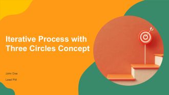 Iterative Process With Three Circles Concept PPT Template AT