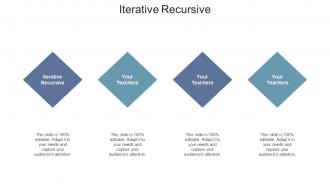 Iterative recursive ppt powerpoint presentation file graphics template cpb