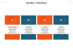 Iterator interface ppt powerpoint presentation icon slides cpb