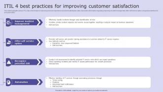 ITIL 4 Best Practices For Improving Customer Satisfaction