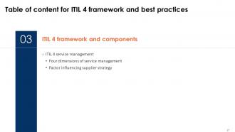 ITIL 4 Framework And Best Practices Powerpoint Presentation Slides Impressive Editable