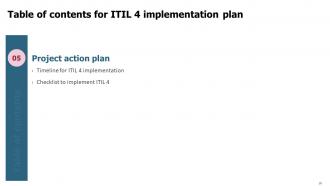 ITIL 4 Implementation Plan Powerpoint Presentation Slides Colorful Editable