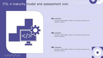 ITIL 4 Maturity Model And Assessment Icon