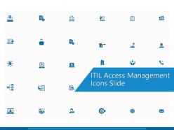 Itil access management icons slide ppt powerpoint presentation show icons