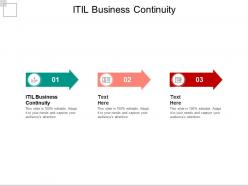 Itil business continuity ppt powerpoint presentation show outfit cpb