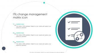 ITIL Change Management Matrix Icon