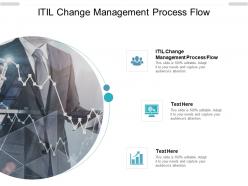 Itil change management process flow ppt powerpoint presentation slides template cpb