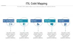 Itil cobit mapping ppt powerpoint presentation infographic template graphic images cpb