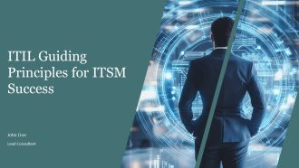 ITIL Guiding Principles For ITSM Success PPT Sample AT