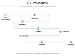 Itil procedures ppt powerpoint presentation portfolio templates cpb