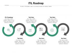 Itil roadmap ppt powerpoint presentation inspiration layout ideas cpb