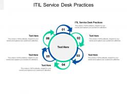 Itil service desk practices ppt powerpoint presentation file example cpb