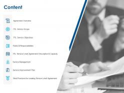 Itil service level agreement powerpoint presentation slides