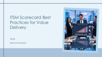 ITSM Scorecard Best Practices For Value Delivery PPT Example AT