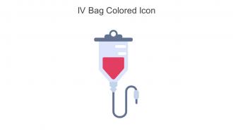 IV Bag Colored Icon In Powerpoint Pptx Png And Editable Eps Format