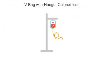 IV Bag With Hanger Colored Icon In Powerpoint Pptx Png And Editable Eps Format