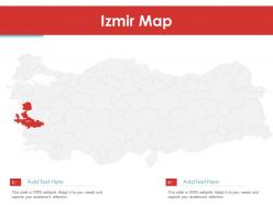 Izmir map powerpoint presentation ppt template