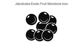 Jabuticaba Exotic Fruit Monotone Icon In Powerpoint Pptx Png And Editable Eps Format
