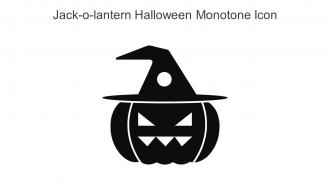 Jack O Lantern Halloween Monotone Icon In Powerpoint Pptx Png And Editable Eps Format