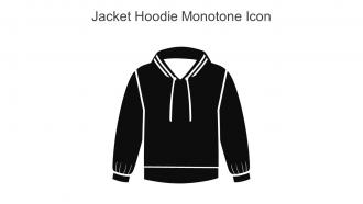 Jacket Hoodie Monotone Icon In Powerpoint Pptx Png And Editable Eps Format