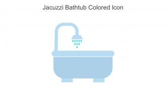 Jacuzzi Bathtub Colored Icon In Powerpoint Pptx Png And Editable Eps Format