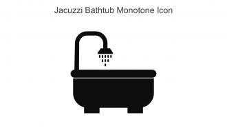 Jacuzzi Bathtub Monotone Icon In Powerpoint Pptx Png And Editable Eps Format