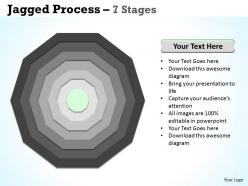 Jagged proces 7 stages ppt 1
