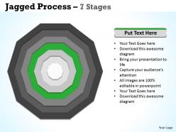 Jagged proces 7 stages ppt 1
