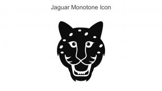 Jaguar Monotone Icon In Powerpoint Pptx Png And Editable Eps Format