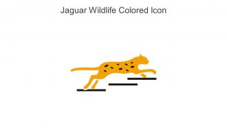 Jaguar Wildlife Colored Icon In Powerpoint Pptx Png And Editable Eps Format
