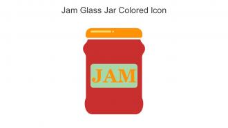 Jam Glass Jar Colored Icon In Powerpoint Pptx Png And Editable Eps Format