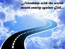 James 4 4 friendship with the world powerpoint church sermon