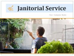Janitorial Service Industrial Providing Property Building Estate Entrance