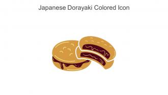 Japanese Dorayaki Colored Icon In Powerpoint Pptx Png And Editable Eps Format