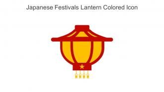 Japanese Festivals Lantern Colored Icon In Powerpoint Pptx Png And Editable Eps Format