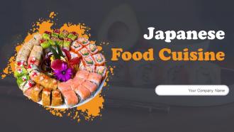 Japanese Food Cuisine Powerpoint Ppt Template Bundles