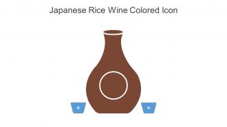 Japanese Rice Wine Colored Icon In Powerpoint Pptx Png And Editable Eps Format