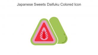 Japanese Sweets Daifuku Colored Icon In Powerpoint Pptx Png And Editable Eps Format
