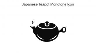 Japanese Teapot Monotone Icon In Powerpoint Pptx Png And Editable Eps Format