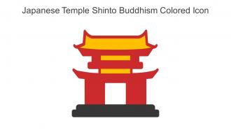 Japanese Temple Shinto Buddhism Colored Icon In Powerpoint Pptx Png And Editable Eps Format