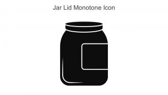 Jar Lid Monotone Icon In Powerpoint Pptx Png And Editable Eps Format