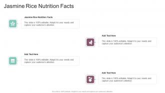 Jasmine Rice Nutrition Facts In Powerpoint And Google Slides Cpb