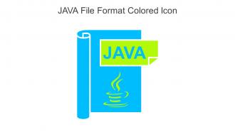 JAVA File Format Colored Icon In Powerpoint Pptx Png And Editable Eps Format
